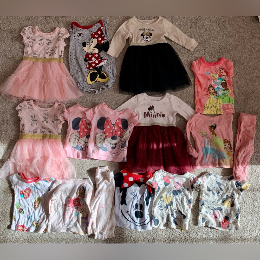 12m Disney Clothes!
